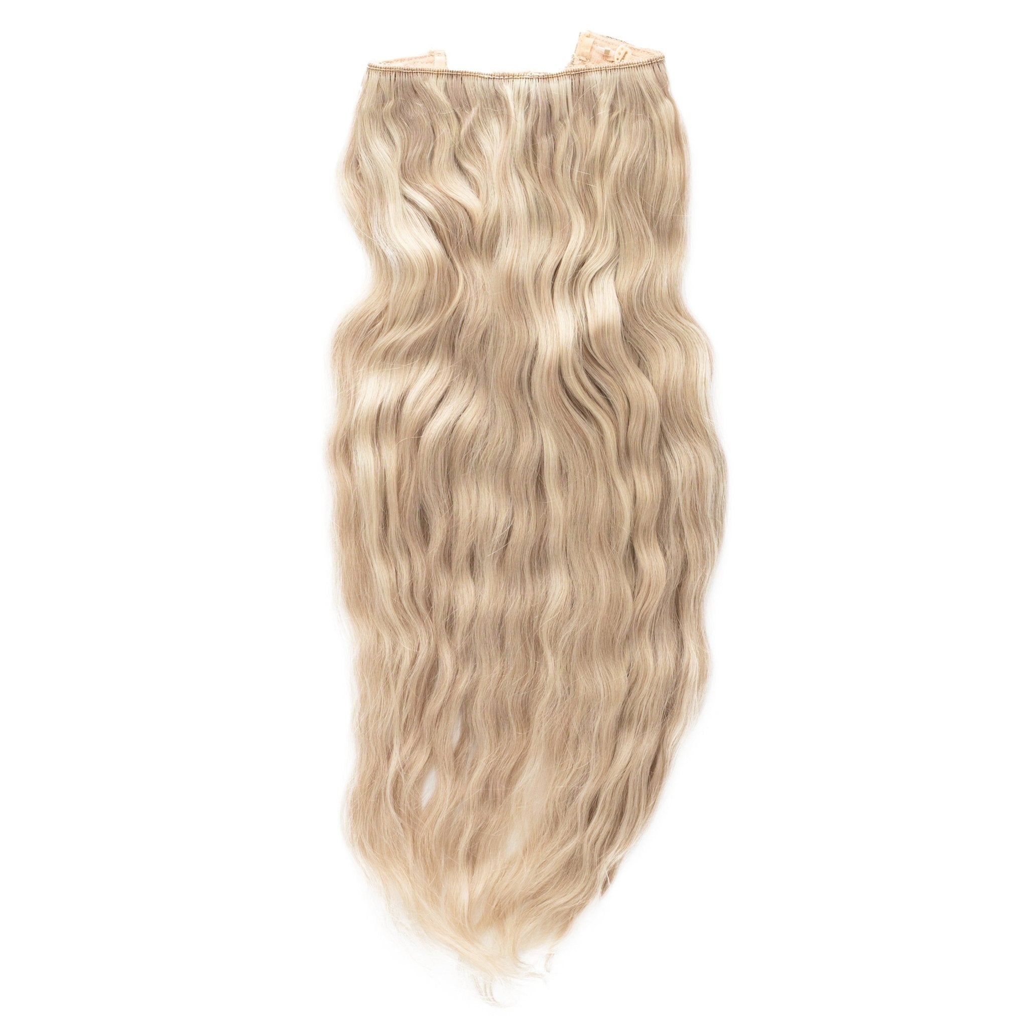 Halo Hair Extension - Platinum Blonde Balayage