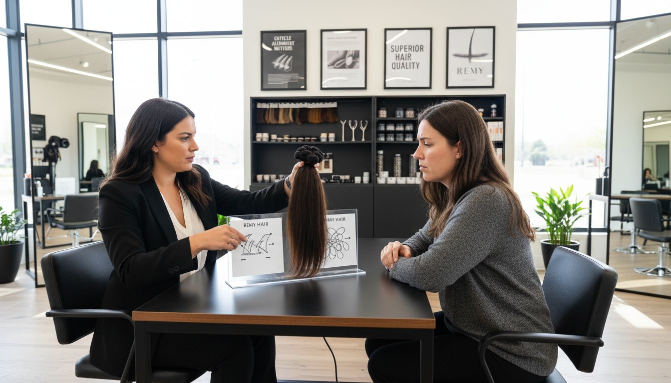 professional salon Remy hair