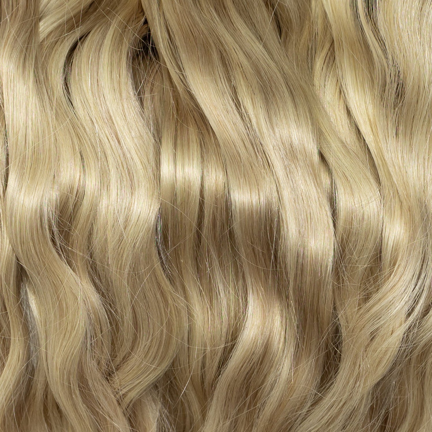 Beach Wave Remy Human Hair Invisible Wire Extension - Scandinavian Blonde Naturyl Extensions