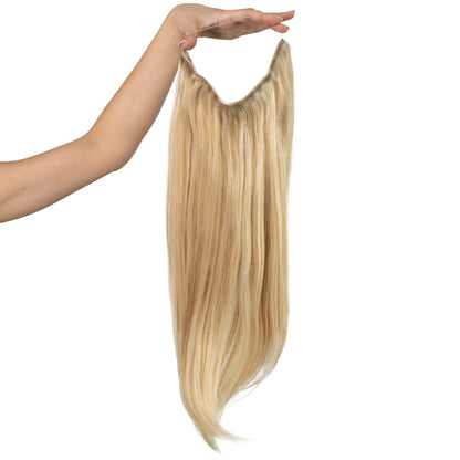 halo hair extension - summer blonde