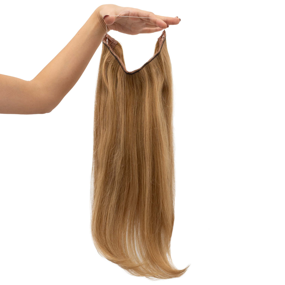 Teddy Bear Blonde Blonde Remy Human Hair Invisible Wire Extension