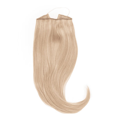 Invisible Wire Human Hair Extension - Platinum Blonde Balayage Naturyl Extensions